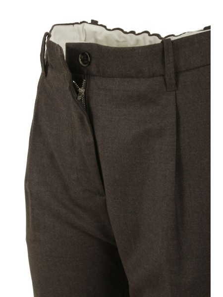 Pantalone Nine in the Morning Blenda Marrone Glace