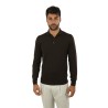Maglia Drumohr Polo Truffle