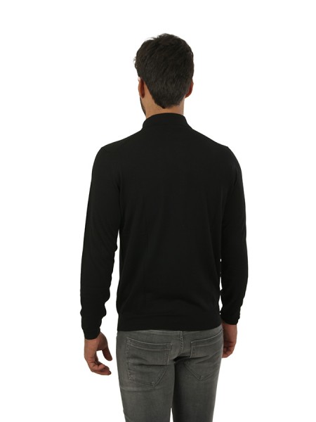 Maglia Drumohr Polo Onyx