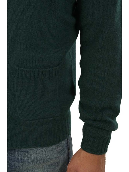 Maglia Cardigan Drumohr Verde