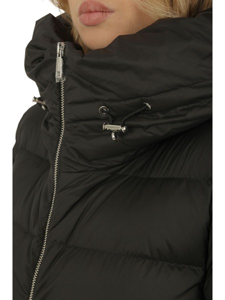 Piumino ADD con Zip Black