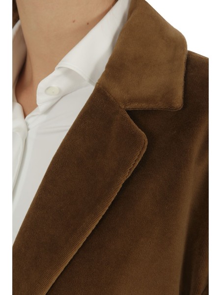 Abbigliamento velluto liscio 80%co 20%pl