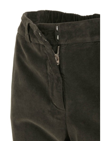 Pantalone Peserico in Velluto Testa di Moro