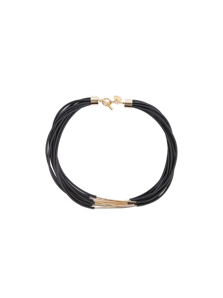 Collana Liviana Conti Nayra Nero/Oro