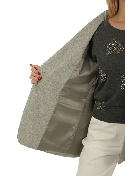 Blazer Liviana Conti Timothy Grigio Chiaro