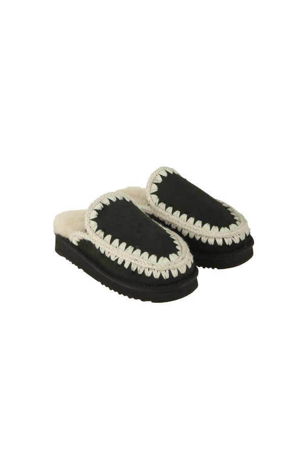 Scarpe MOU Slipper Eskimo Nero/Bianco