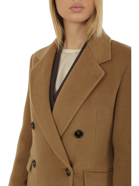 Cappotto Tagliatore Doppiopetto Cammello