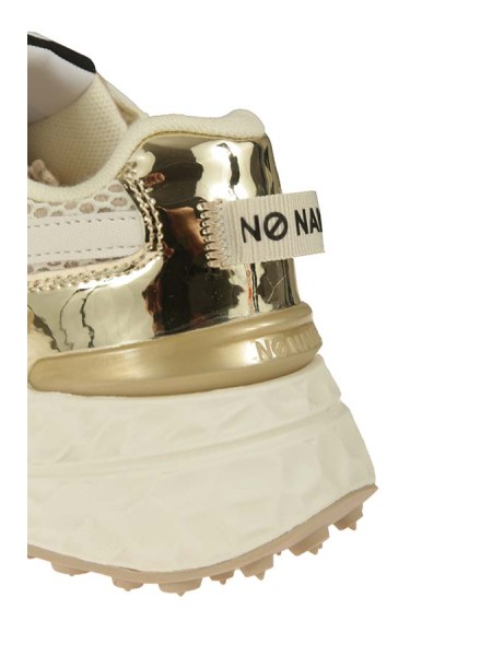 Sneakers No Name Carter 2.0 Runner Bianco/Oro