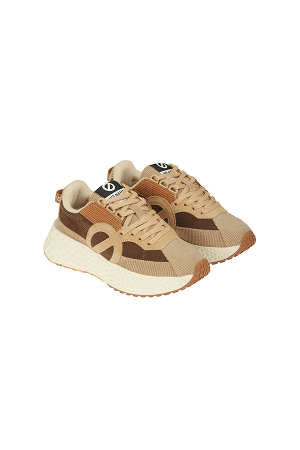 Calzature sneaker logo laterale plantare estraibile fondo gomma