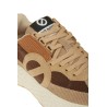 Calzature sneaker logo laterale plantare estraibile fondo gomma