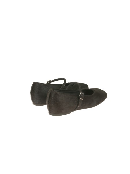 Scarpe Poeve Ballerina in Cavallino Moro