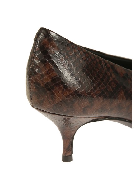 Scarpe Guglielmo Rotta Decolletè Pitonata