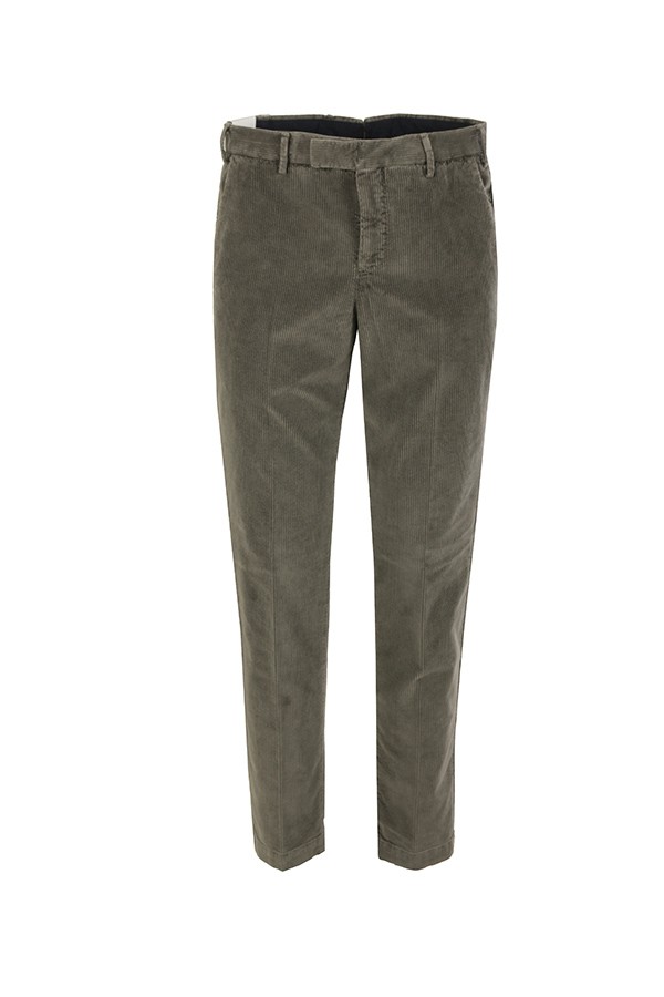 Pantalone PT Master Velluto Grigio Scuro