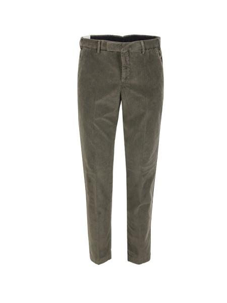 Pantalone PT Master Velluto Grigio Scuro