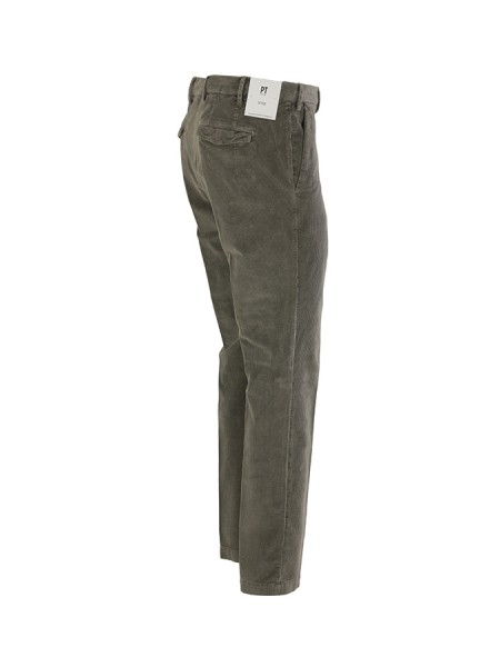 Pantalone PT Master Velluto Grigio Scuro