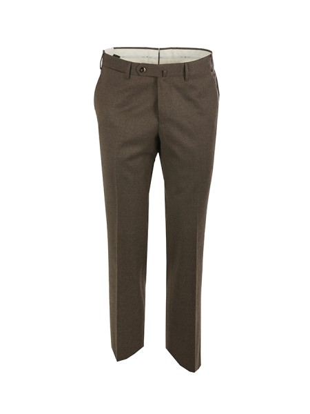 Pantalone PT in Flanella Tortora
