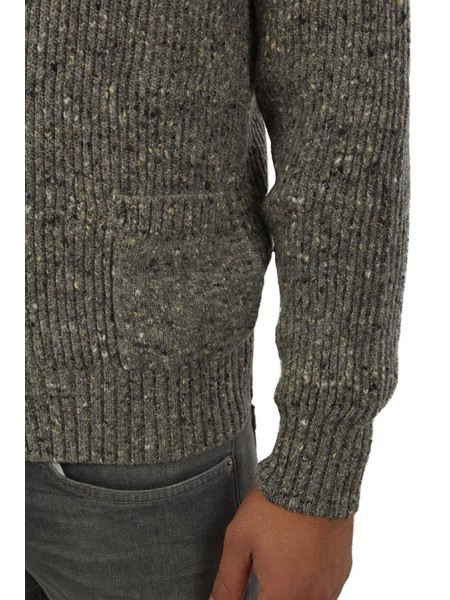 Maglia MC George Cardigan Grigio