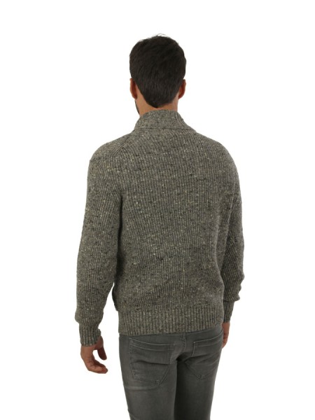 Maglia MC George Cardigan Grigio