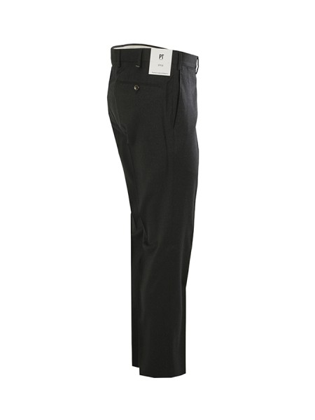 Pantalone PT in Flanella Antracite