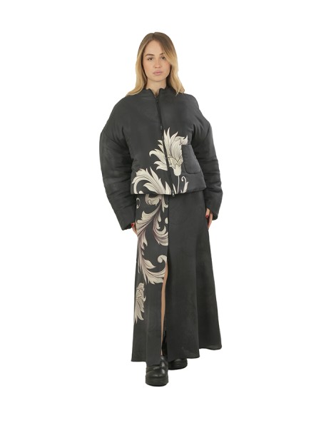 Giubbino CO.GO' Bomber Lavagna/Panna