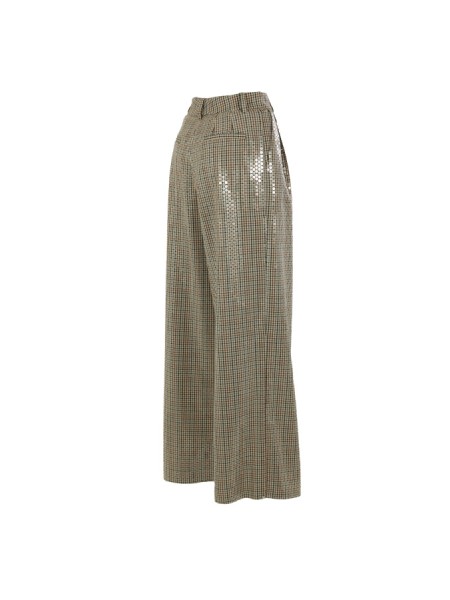 Pantalone CO.GO' Paillettes Cammello