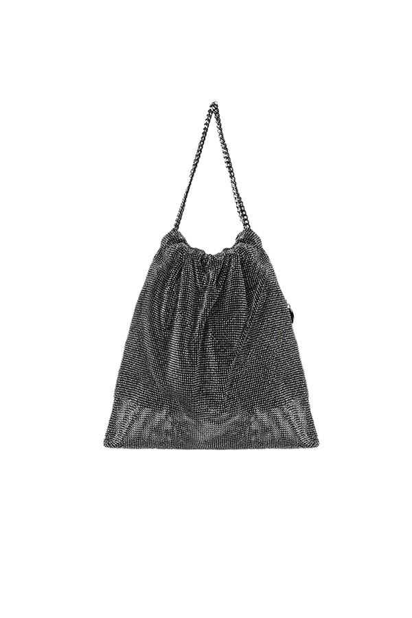 Borsa Twenty Fourhaitch Sacchetto Strass Nero