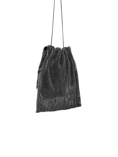 Borsa Twenty Fourhaitch Sacchetto Bahira Strass Nero