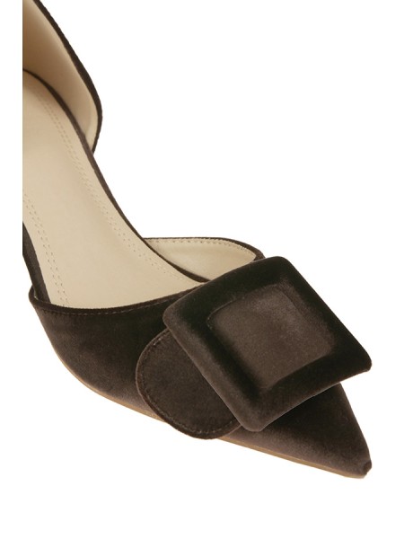 Sirrah decollete in velluti tacco 5cm