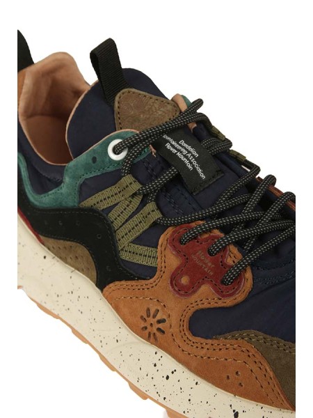 Sneakers Flower Mountain Yamano3 Mud/Marrone/Navy