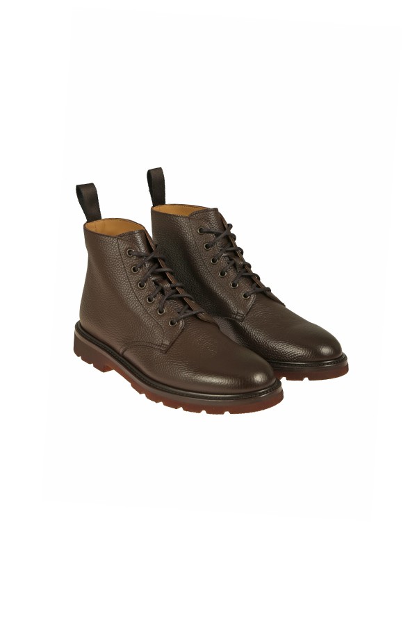 Scarpe Henderson Baracco Stivaletto Allacciato Ebano