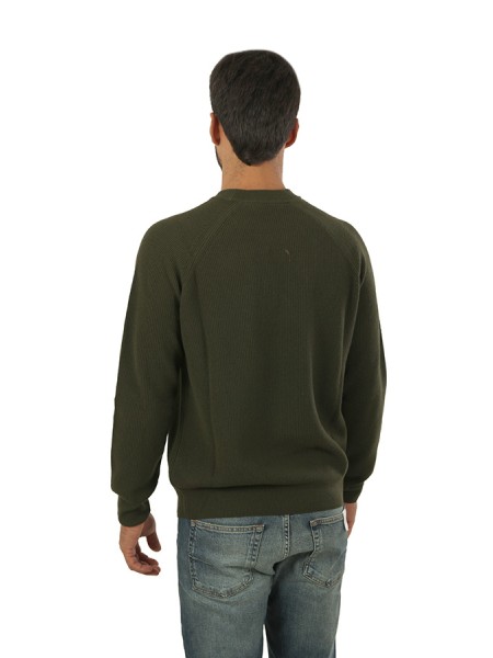 Maglia Brooksfield a Costine Oliva