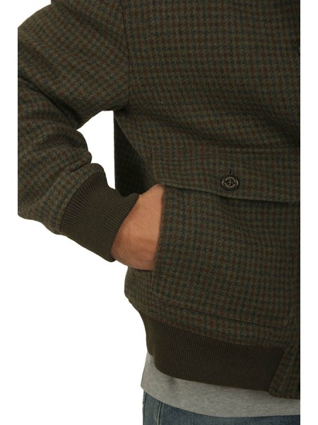 Giubbino Brooksfield Militare/Mika/Fumo