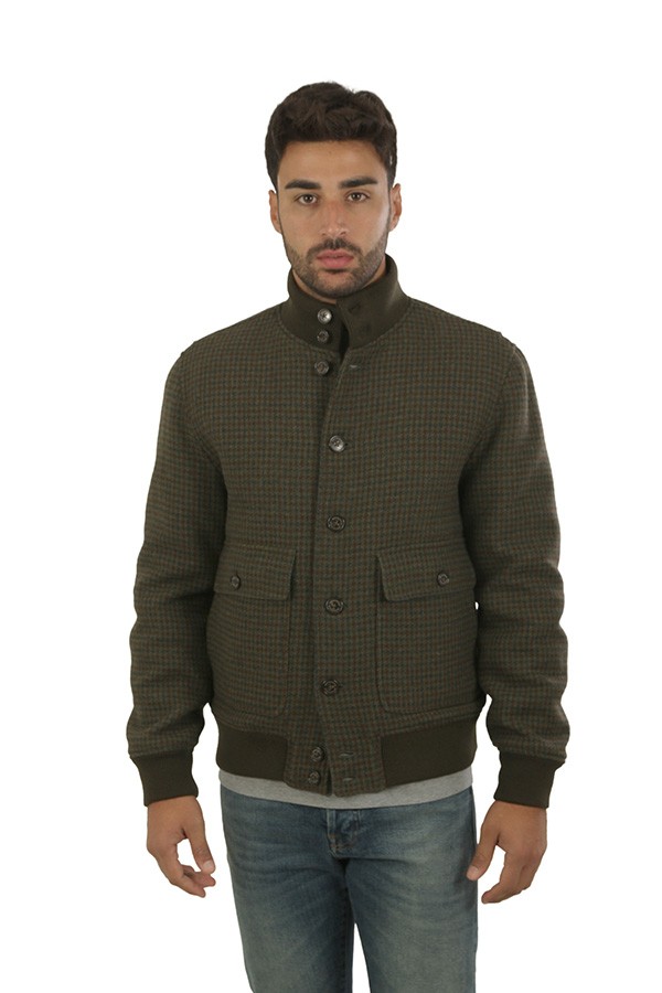 Giubbino Brooksfield Militare/Mika/Fumo