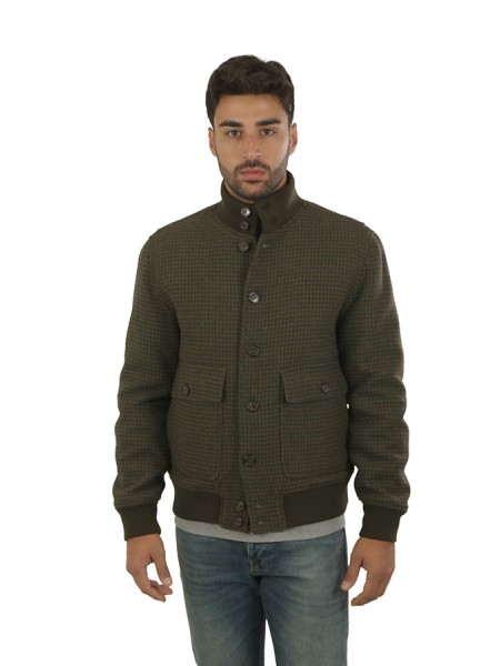 Giubbino Brooksfield Militare/Mika/Fumo