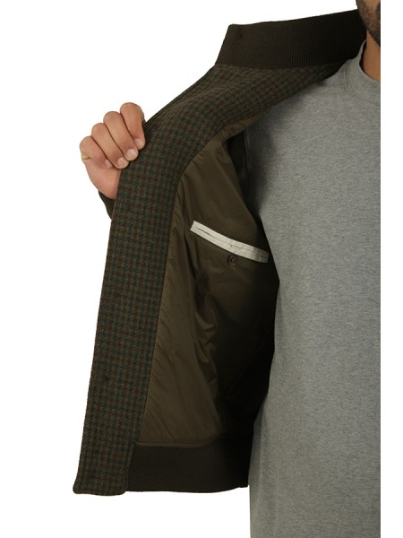 Giubbino Brooksfield Militare/Mika/Fumo