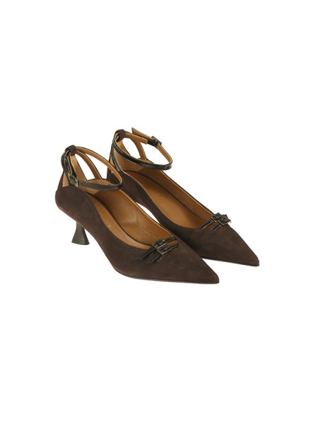 Scarpe Isabelle Paris D&eacute;collet&eacute; Testa di Moro