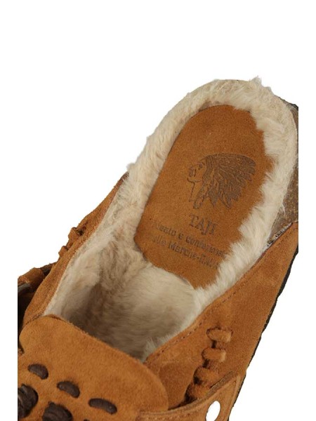 Scarpa Taji Sabot Cuoio