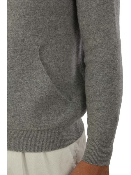 Maglia Luigi Gentile con Cappuccio Grigio