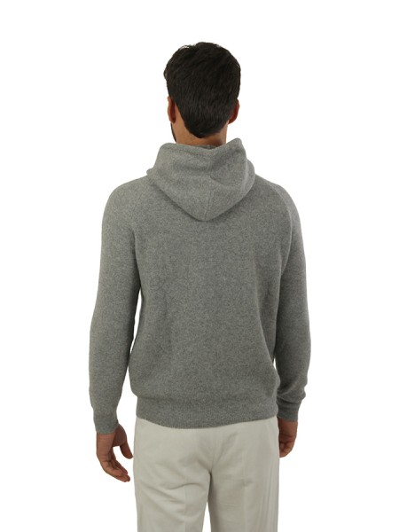 Maglia Luigi Gentile con Cappuccio Grigio