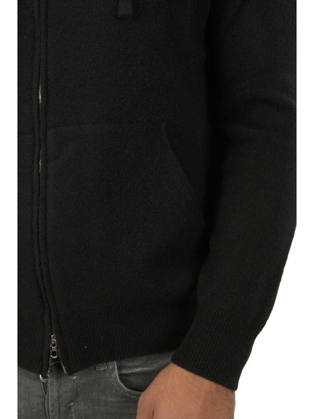 Maglia Luigi Gentile Cardigan Nero
