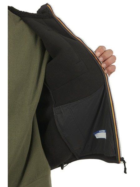 Giubbino K-Way Samson 4.0 Orsetto Black Pure