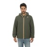 Giubbino K-Way Double Verde/Oliva