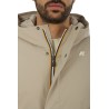Giubbino K-Way Twill Marmotta Beige