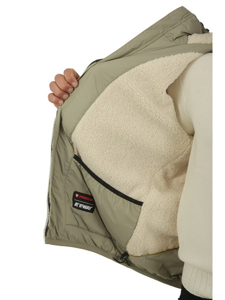 Giubbino K-Way Le Vrai 4.0 Claude Orsetto Green