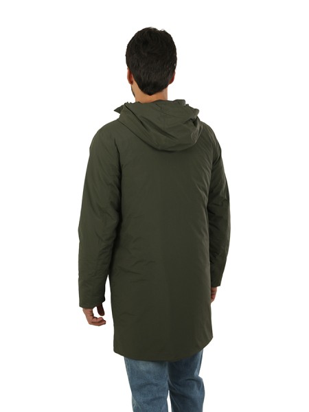 Giubbino K-Way Thomas Warm Ottoman Green