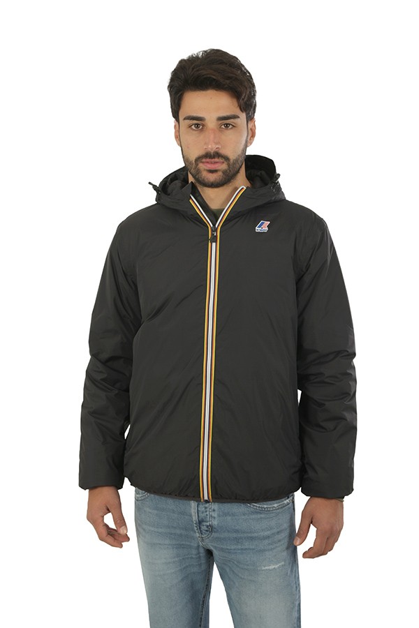 Giubbino K-Way Le Vrai 4.0 Claude Warm Black Pure