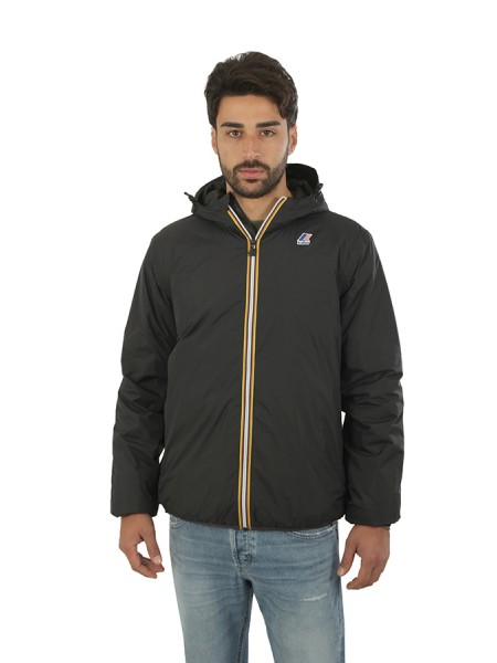 Giubbino K-Way Le Vrai 4.0 Claude Warm Black Pure