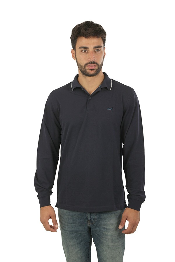 Polo SUN68 Blu Navy