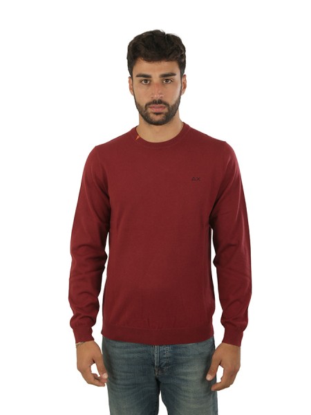 Maglia SUN68 Girocollo Bodeaux
