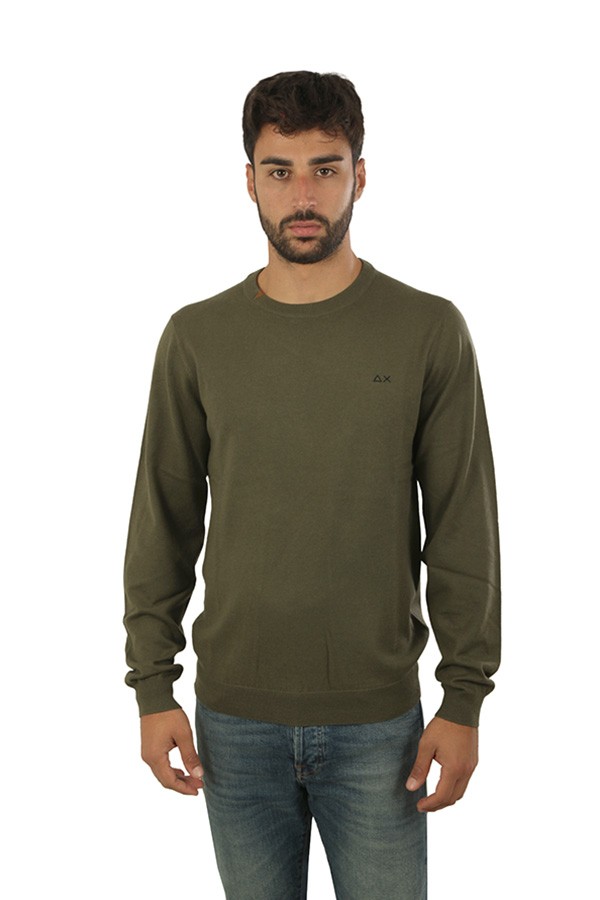 Maglia SUN68 Girocollo Militare